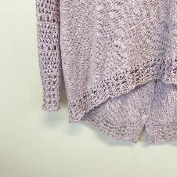 Lucky Brand Purple Knit Sweater - Picture 3 of 12